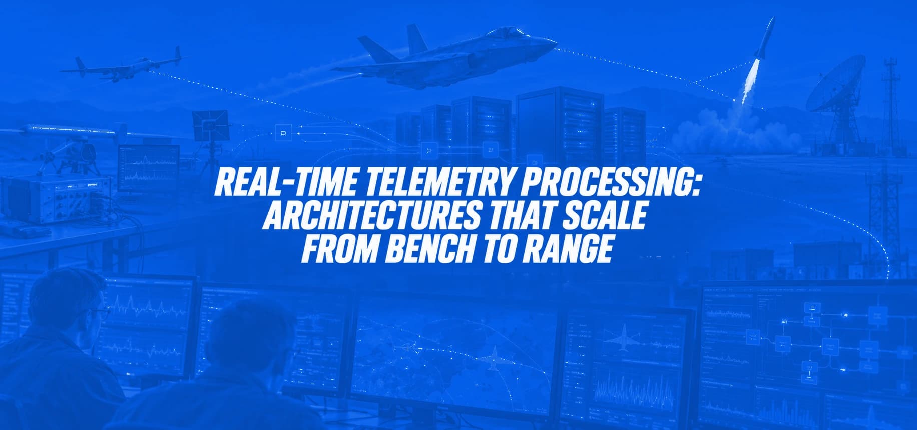 REAL-TIME TELEMETRY PROCESSING: ARCHITECTURES THAT SCALE FROM BENCH TO RANGE