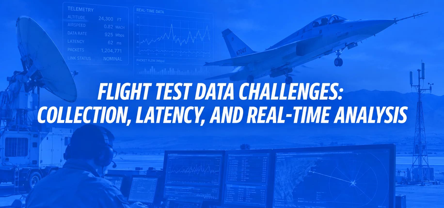 FLIGHT TEST DATA CHALLENGES: COLLECTION, LATENCY, AND REAL-TIME ANALYSIS