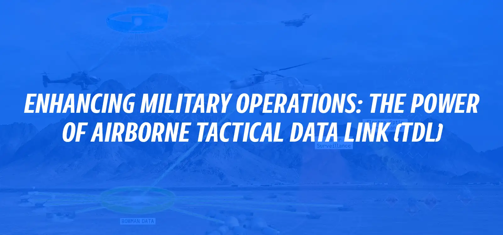 Tactical Radio Bridging Solutions for Interoperable communication solutions